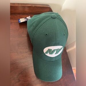 Reebok Jets NFL NWT New Adult One size Adjustable baseball cap hat